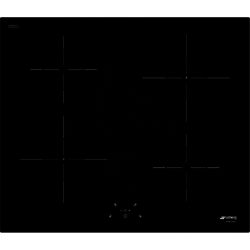 Smeg SI5641D 60cm Touch Control Induction Hob with Straight Edge Glass in Black Glass